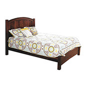 Economy Shaker Queen Bed