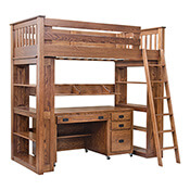 Custom Loft Bed w/ Desk