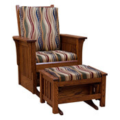 Amish Mission Slat Glider