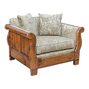 Sleigh Accent Chair