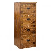 Mission 4-Drawer File Cabinet 