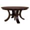 Carlyl Split Base Round Dining Table w/ 6-Leaves