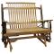48" Amish Hickory Glider